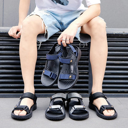 Outdoor Herensandalen – Waterbestendige Gladiator Slippers met Boogsteun, Antislip Rubberzool en Open Teen