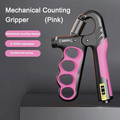 Verstelbare Grip Strengthener voor Handen en Polsen – Hand Krachttrainer voor Fitness, Herstel en Spiertraining (5-100kg)