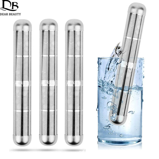 2 Stück Edelstahl Alkalisches Wasser Stick – PH Balance Wasserreiniger mit Negativ-Ionen-Filter