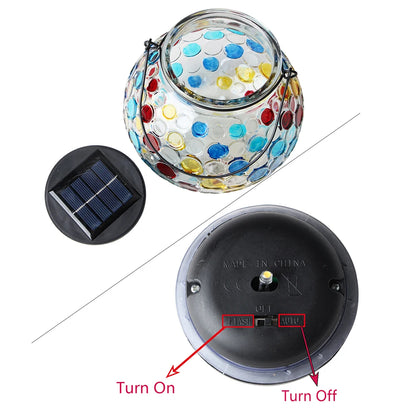 LED Solar Tafellamp – Glazen Fles Nachtlamp op Zonne-energie voor Tuin, Terras & Camping