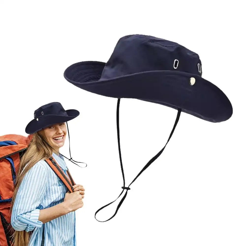 Ademende Zonnehoed – Unisex Bucket Hat met Brede Rand | Vissen, Wandelen, Kamperen & Strand