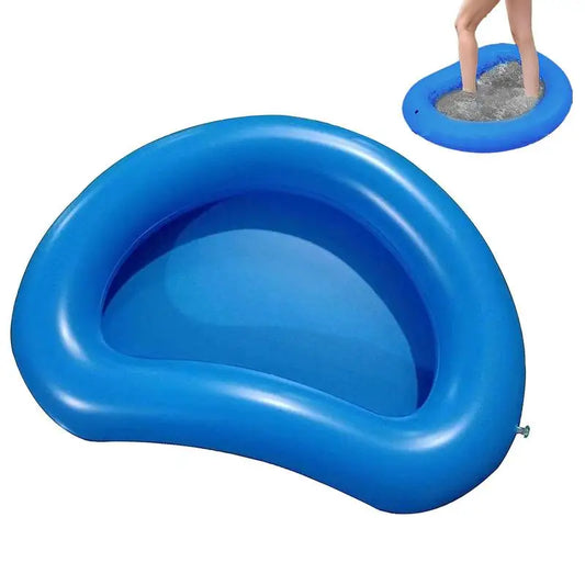 Opblaasbaar Voetbad Basin – Draagbaar en Vouwbaar Voetbad voor Zwembad, Strand, Camping en Buitenavonturen