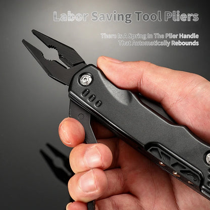 Multifunctionele Moersleutel Hamer Mes Tang | Outdoor Camping Survival Tool | RVS Multi-tool Zakmes