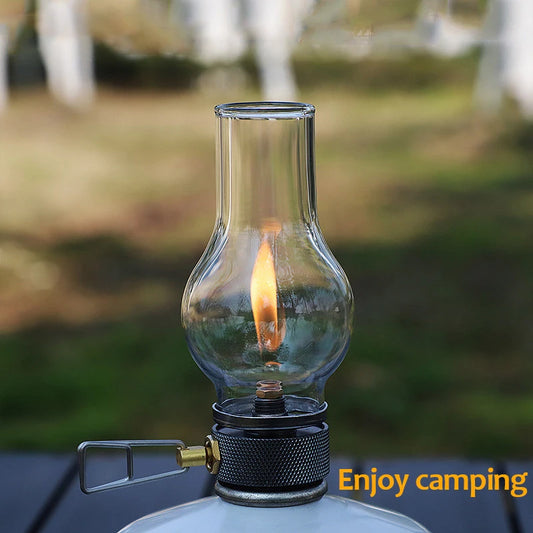 Draagbare Camping Gas Kaarslamp | Compacte Butaan Gaslamp voor Outdoor Kamperen, Vissen en Picknick