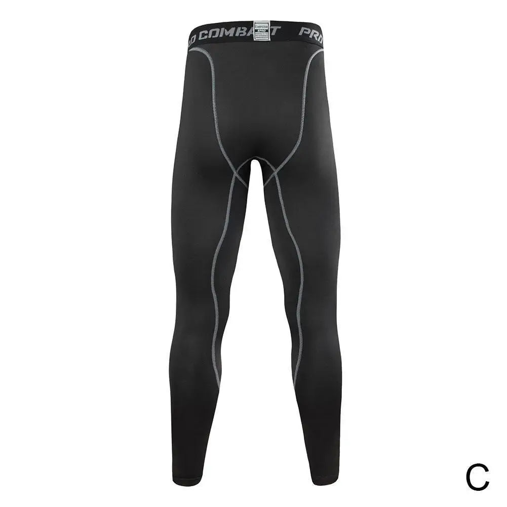 Heren Compressielegging – Sneldrogende Sport Tights voor Running, Fitness & Training