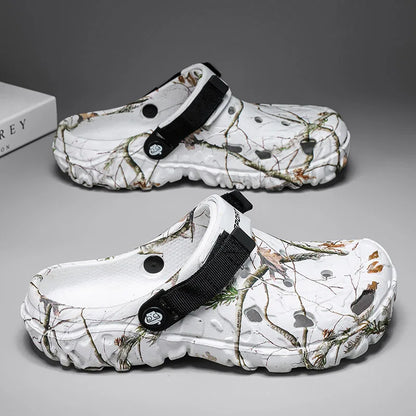 Heren Slippers – Lichtgewicht Outdoor Casual Sandalen met Anti-slip EVA Zool en Platform, Klassiek en Comfortabel