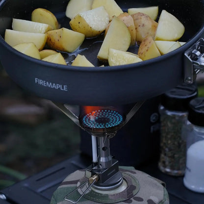 Fire-Maple GreenPeak Campingkocher – tragbarer Propan-Kochbrenner mit Piezo-Zündung für Wandern und Trekking