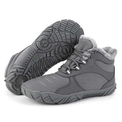 Winter Boots voor Mannen en Vrouwen - Waterdichte Buitenboots met Plush Voering, Antislip, Flexibele Rubber Zolen, Grootte 36-46