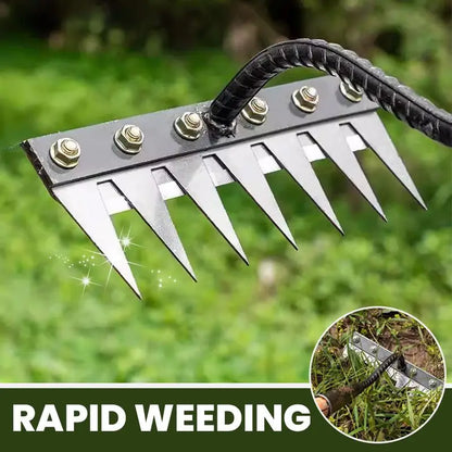 5/6/7/8 Tanden Carbon Staal Tuin Hand Hark – Tuin Weeding Tool voor Aardewerken, Dethatching en Luchtigheid van de Bodem