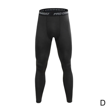 Heren Compressielegging – Sneldrogende Sport Tights voor Running, Fitness & Training