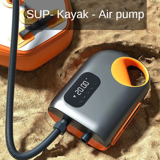 20PSI DC Elektrische Opblaaspomp - Hoge Snelheid Compressor voor Paddleboard, SUP, Luchtbed, Kayak en Boot