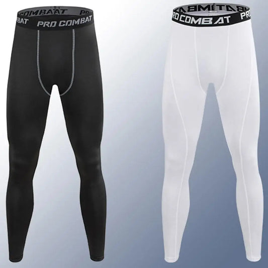 Heren Compressielegging – Sneldrogende Sport Tights voor Running, Fitness & Training