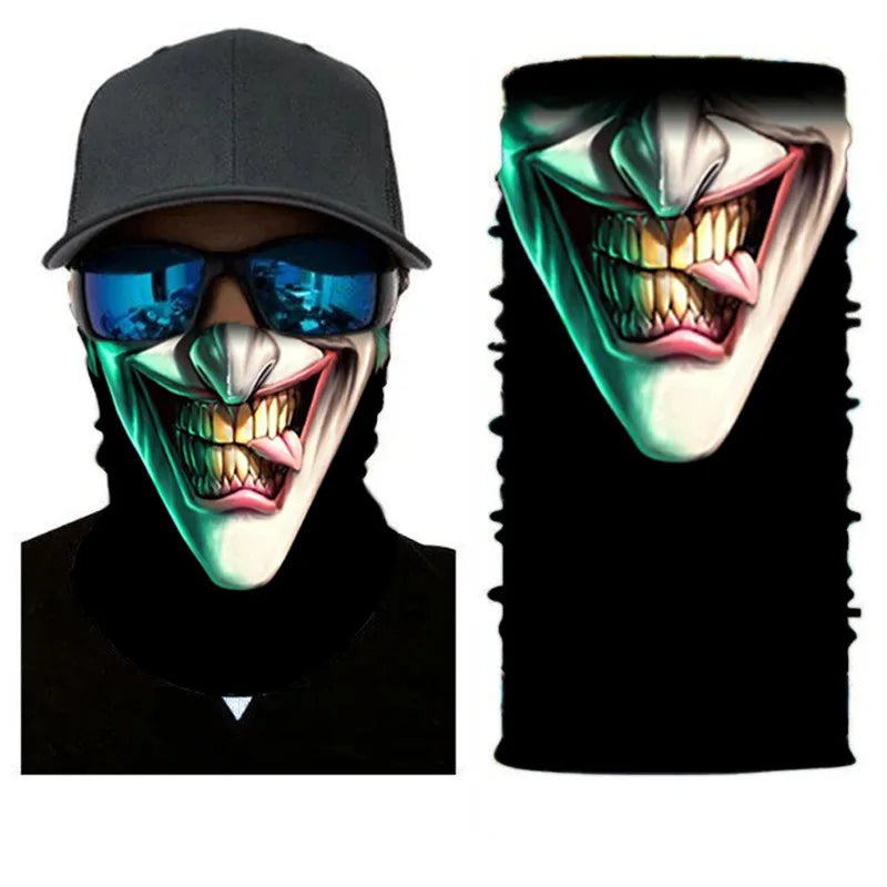 Fiets Bandana Sjaal – Naadloze Tactical Nekhoes & Balaclava – Fiets-, Ski- & Motor Masker voor Mannen – Outdoor Hiking & Vissen