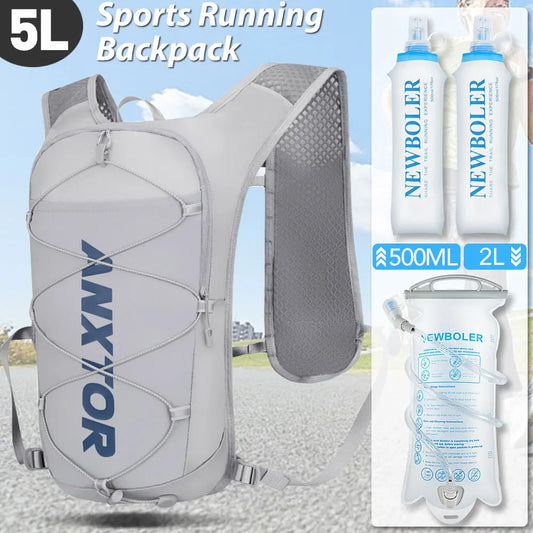 5-Liter-Laufrucksack – leichte, wasserdichte Lauf- und Fahrradweste mit reflektierenden Details für Sicherheit