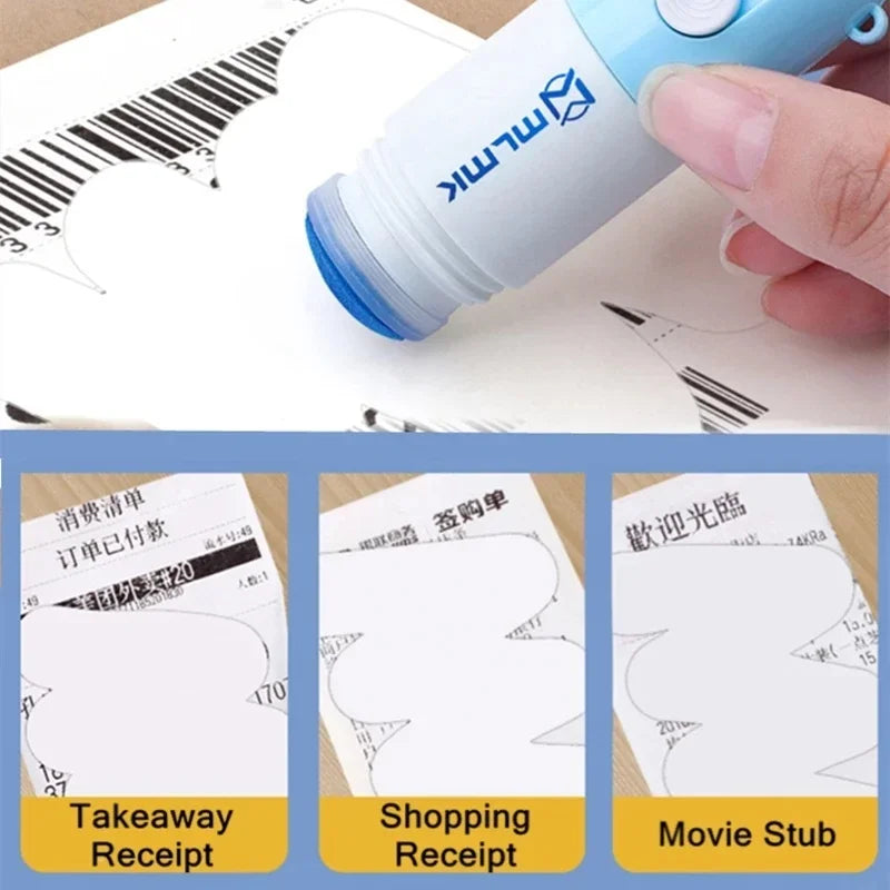 2-in-1 Privacy Correctievloeistof & Briefopener - Identiteitsbescherming en Postverwerker