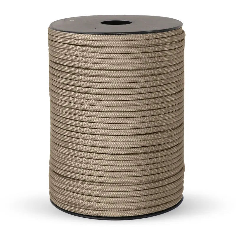 100M 550 Militaire Standaard 9-Core Paracord Touw 4mm – Outdoor Parachute Koord voor Survival, Tent, Lanyard en DIY