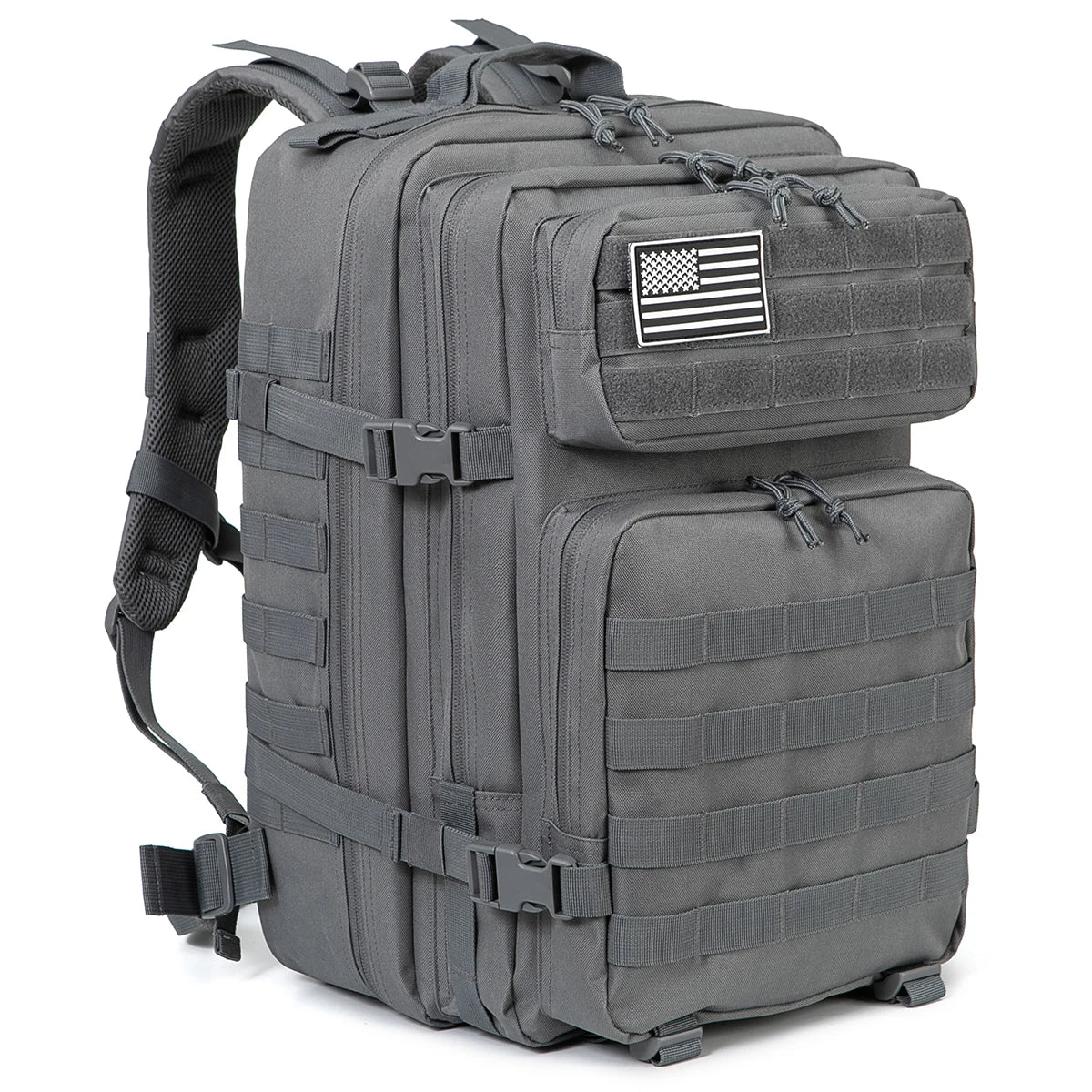 45L Tactische Rugzak met Molle – Grote Outdoor Backpack voor 3 Dagen Hiking, Trekking & Kamperen
