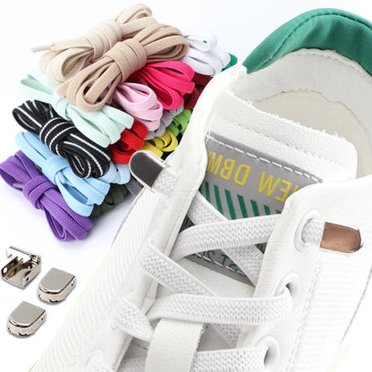 Elastische Schnürsenkel zum Binden – Einheitsgröße, geeignet für Sneaker und Freizeitschuhe