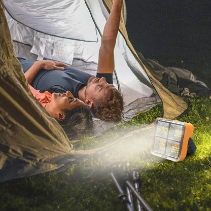 Oplaadbare Campinglamp | Zonne-energie | Krachtige Floodlight