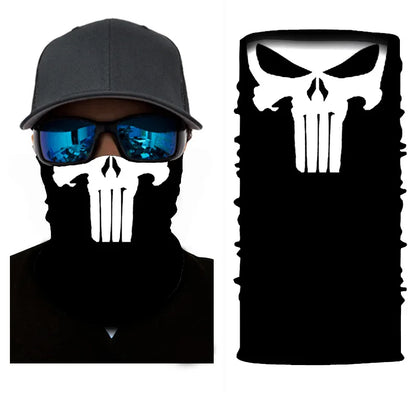 Fiets Bandana Sjaal – Naadloze Tactical Nekhoes & Balaclava – Fiets-, Ski- & Motor Masker voor Mannen – Outdoor Hiking & Vissen