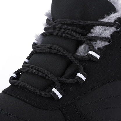 Winter Boots voor Mannen en Vrouwen - Waterdichte Buitenboots met Plush Voering, Antislip, Flexibele Rubber Zolen, Grootte 36-46