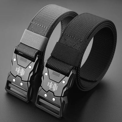 Taktischer Hüftgürtel mit automatischer Schnalle – langlebig und geeignet für Outdoor-Abenteuer – Unisex-Modeaccessoire