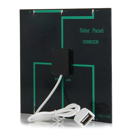 Portable Solar Charger – Universal Mobile Phone Charger for Camping, Hiking, Survival, and Emergency Kits – Compact USB Power Bank
