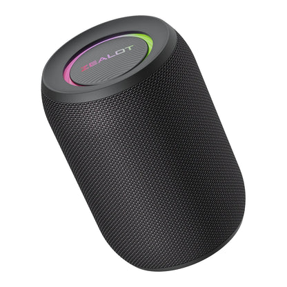 Powerful Bluetooth Speaker – Wireless Bass Subwoofer met LED Licht, Waterproof, 12W Output, Extra Bass Mode, Geschikt voor Outdoor en Thuisgebruik