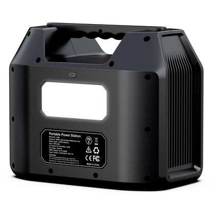 Draagbare Powerstation 300W/150W – LiFePO4 Solar Generator met AC/DC/USB/USB-C, 80000mAh voor Camping, CPAP & RV