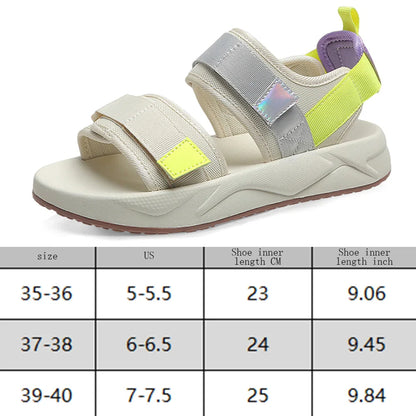 Damessport Sandalen – Verstelbare Bandjes, Open Teen, Comfortabel voor Strand, Wandelen en Casual Outdoor