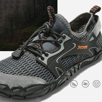 Wading Schoenen voor Mannen - Ademend Water Hiking Schoenen, Sneldrogende Mesh Sneakers voor Buiten en Klimmen