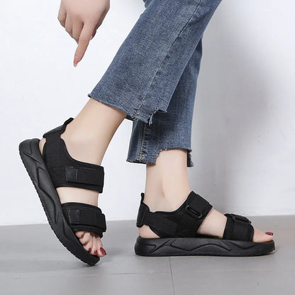 Damessport Sandalen – Verstelbare Bandjes, Open Teen, Comfortabel voor Strand, Wandelen en Casual Outdoor