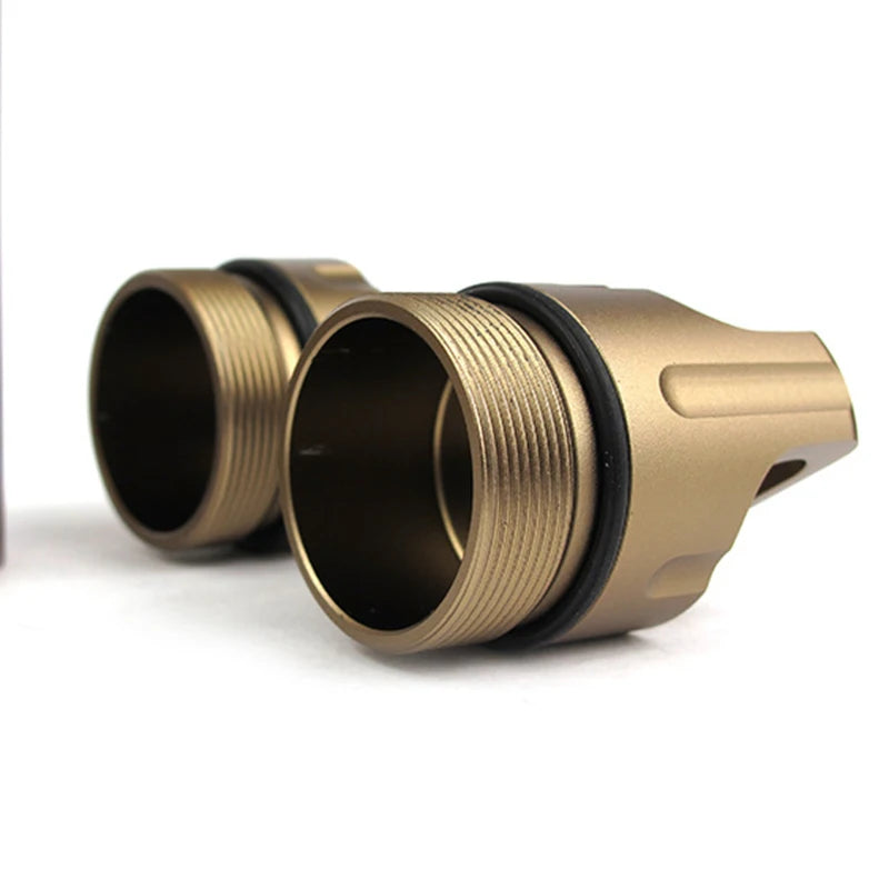 Portable Waterproof Capsule - Aluminum Outdoor Survival Pill Box, Multifunctional Container, Lockable Storage Tank