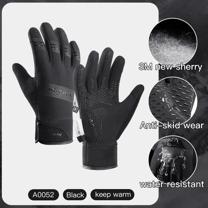 3M Winterhandschoenen met Touchscreen – Waterdichte Fietshandschoenen voor Heren & Dames | Ski, Outdoor & Motor