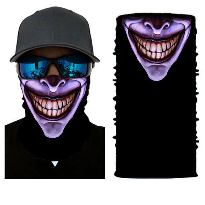 Fiets Bandana Sjaal – Naadloze Tactical Nekhoes & Balaclava – Fiets-, Ski- & Motor Masker voor Mannen – Outdoor Hiking & Vissen