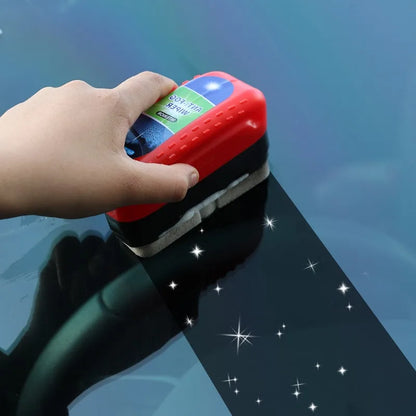 Car Window Glass Fog Repellent – Ontwasemingscoating & Olie Film Verwijderaar met Reinigingsborstel