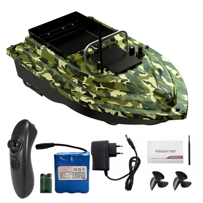 GPS Vissersboot met Bait Containers - Automatische Afstandsbediening Bait Boat, Bereik 400-500m
