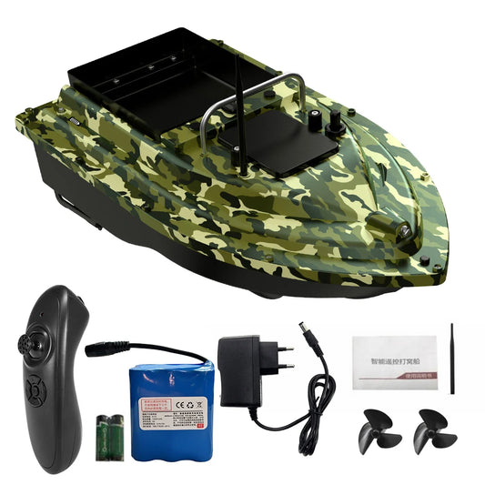 GPS Vissersboot met Bait Containers - Automatische Afstandsbediening Bait Boat, Bereik 400-500m