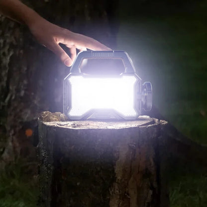 🔦 Krachtige Zonne-energie LED Spotlight | Waterdichte Camping Zaklamp