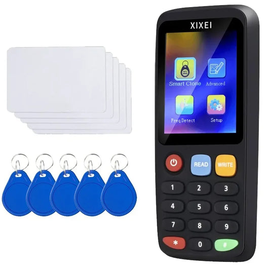 X7 Smart Card Reader – RFID-Schlüssel-Klon-Kopierer IC &amp; ID-Token-Duplikator – 125-kHz-Ausweisschreiber &amp; 13,56-MHz-NFC-Tag-Programmierer