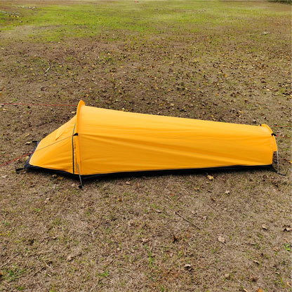 Ultraleichtes Rucksackzelt für Outdoor-Camping – Wasserdichtes 1-Personen-Zelt mit Aufbewahrungstasche