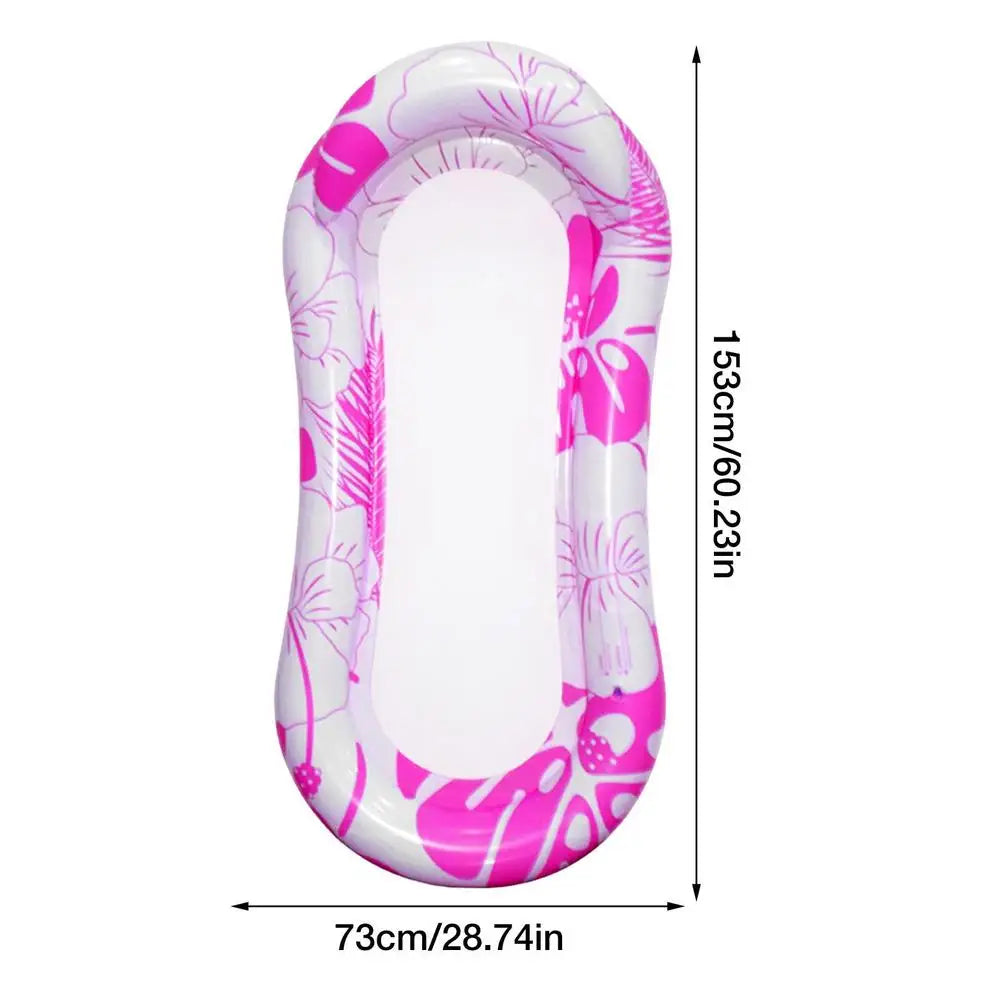 Opblaasbare Pool Lounge Float – Zonnebed Drijver voor Zwembad – Duurzaam PVC