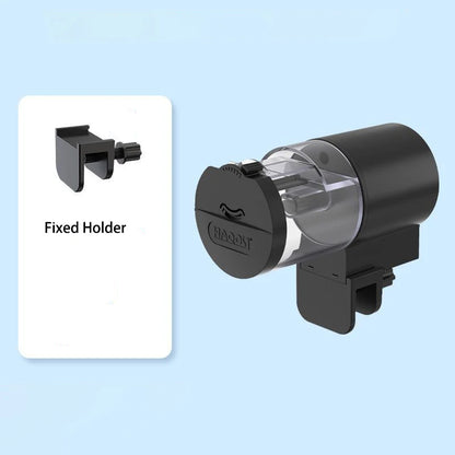 Automatische Aquarium Voederautomaat – Timerfunctie & 100ml Reservoir voor Vissenvoer