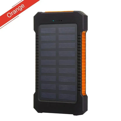 200000mAh Draagbare Solar Powerbank – Waterdichte Externe Batterij met Snelladen & SOS Zaklamp – Powerbank voor Xiaomi & Outdoor