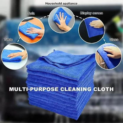 Microfiber Reinigdoeken – Lintvrije, Herbruikbare Doeken met Super Absorberend Vermogen voor Auto, Raam en Multifuntioneel Gebruik