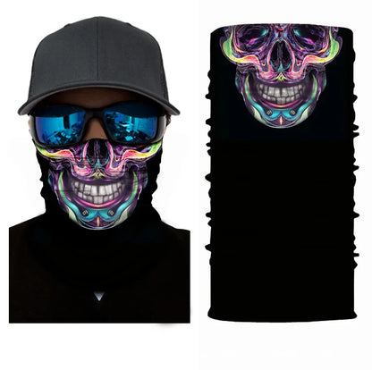 Fiets Bandana Sjaal – Naadloze Tactical Nekhoes & Balaclava – Fiets-, Ski- & Motor Masker voor Mannen – Outdoor Hiking & Vissen