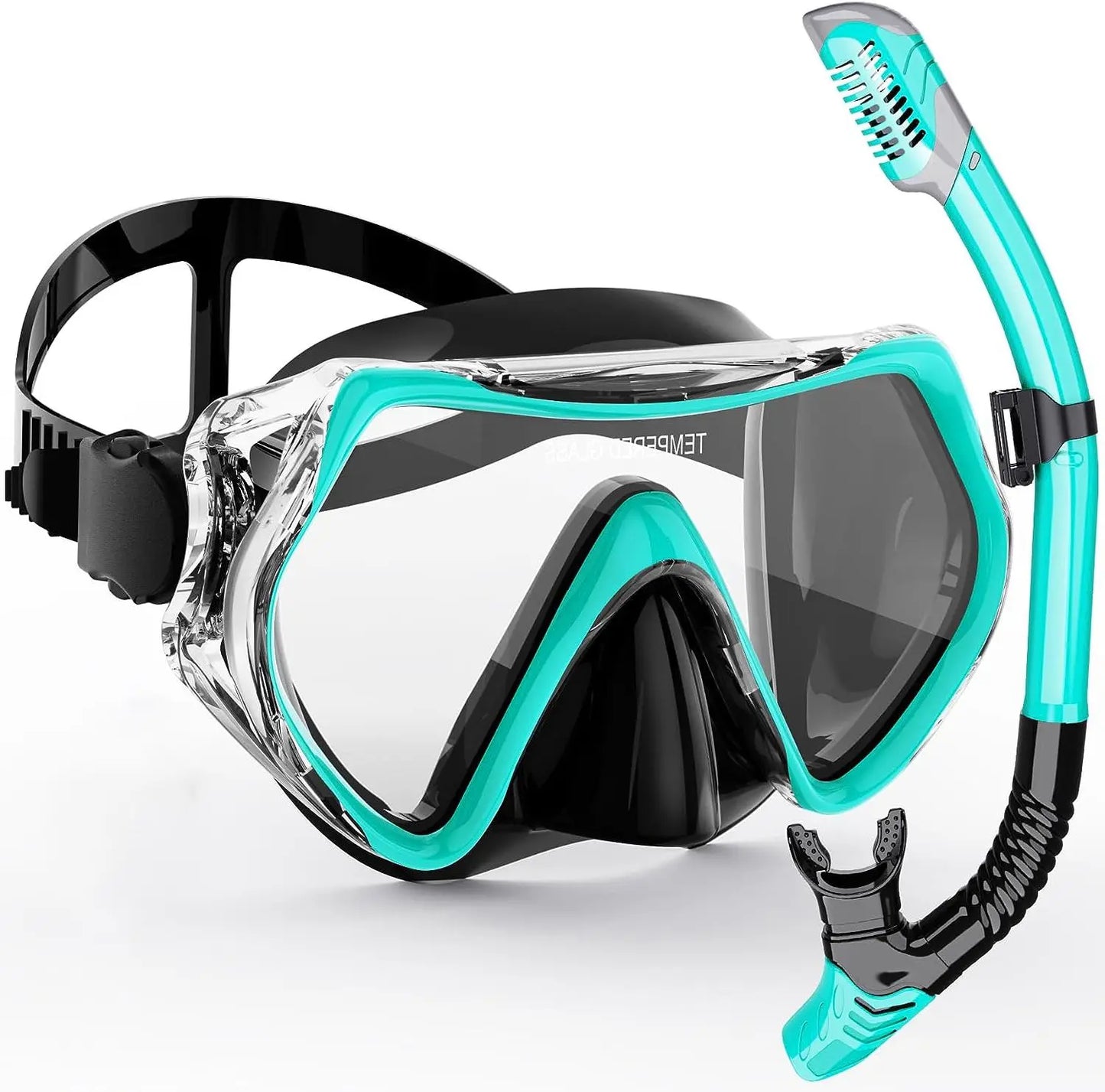 Professioneel Scuba Duikmasker voor Volwassenen | Anti-Fog Zwembril met Siliconen Rand