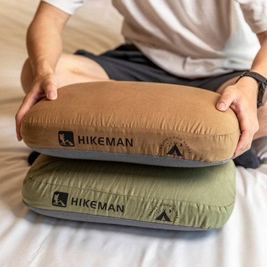 Outdoor Camping Kussen | Geheugenfoam Reiskussen voor Cervicale Ondersteuning en Lunchpauze | Tragere Terugslag