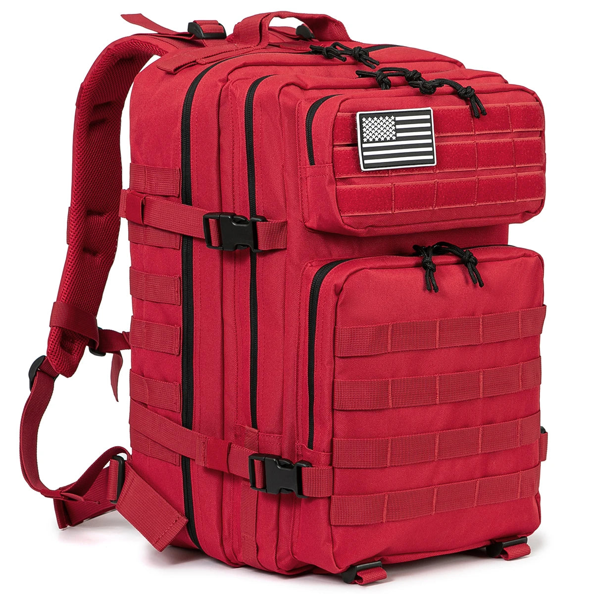 45L Tactische Rugzak met Molle – Grote Outdoor Backpack voor 3 Dagen Hiking, Trekking & Kamperen