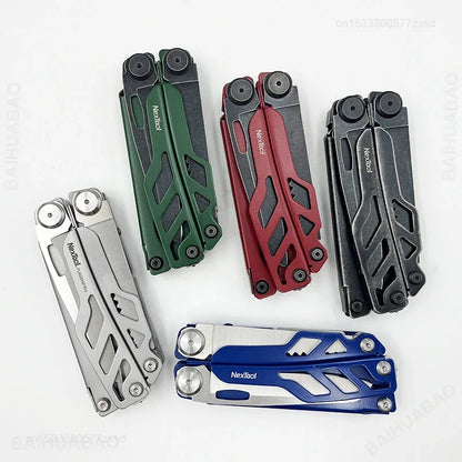 Nextool Flagship Pro Multitool – inklusive taktischer Scheide und Tragetasche – langlebiges EDC-Werkzeugset für den Heimgebrauch